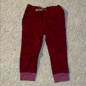 Boys 2T red pants